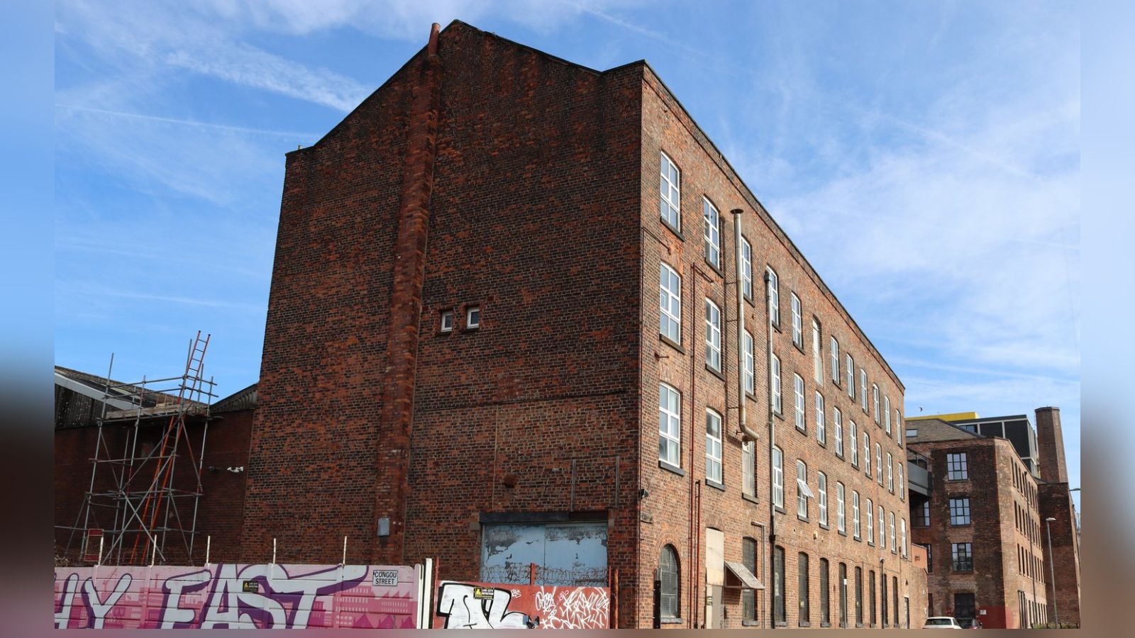 Chapeltown Warehouse site that will become Neptune Mill