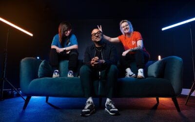 Ramy El-Bergamy with Wander's founders