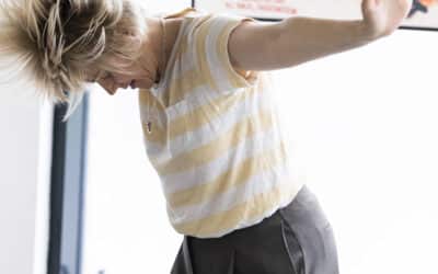 Maxine Peake rehearsing They