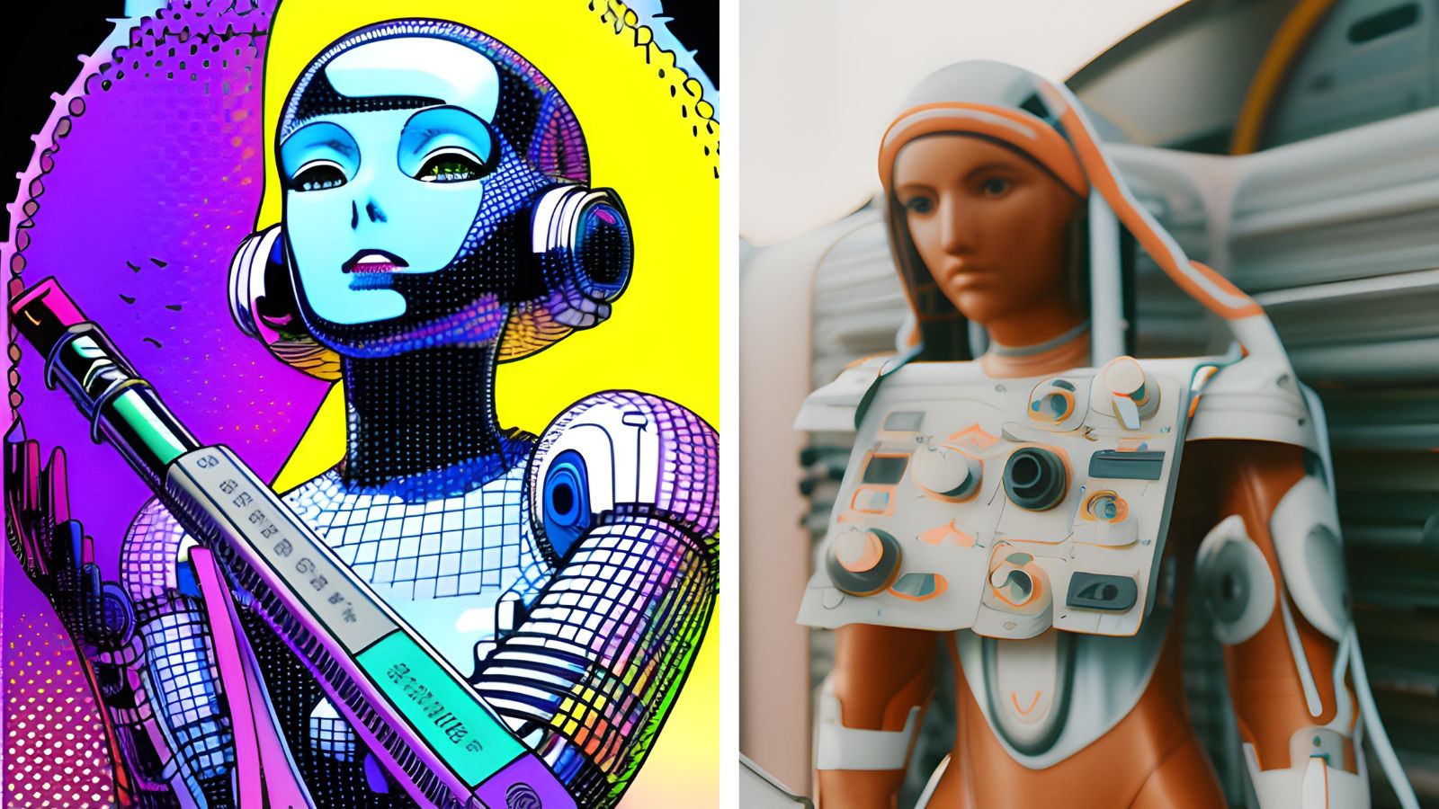 AI generated image using Canva