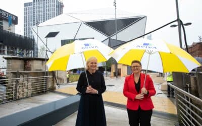 l-r: Aviva CEO Amanda Blanc and MCC's Bev Craig
