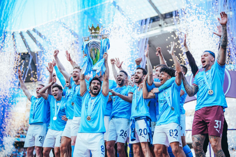 Manchester City lift another trophy