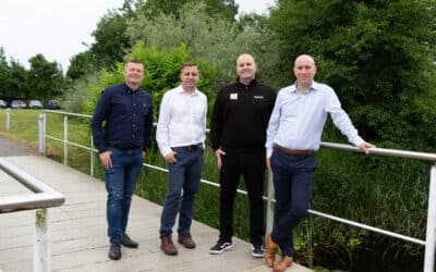 l-r: David Coulter, Simon Merchant, Michael Knowles and Scott Mallin