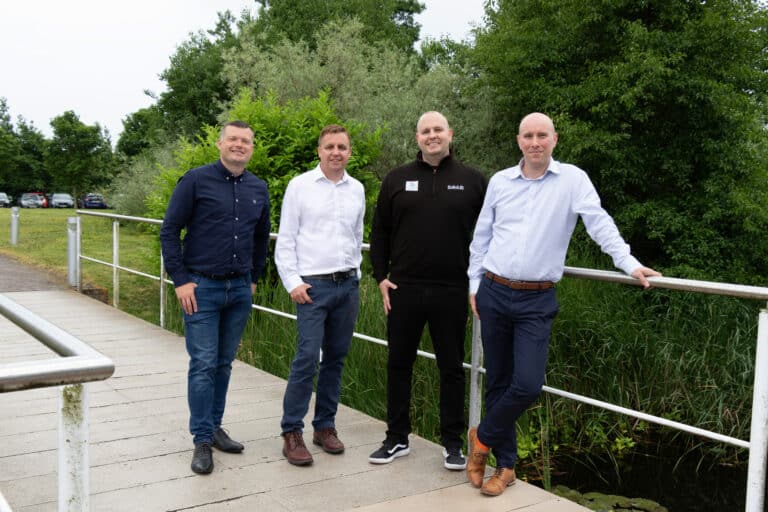 l-r: David Coulter, Simon Merchant, Michael Knowles and Scott Mallin