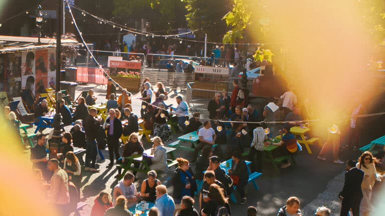 A previous iteration of Festival Square