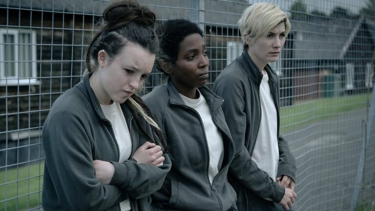 On set for Time S2
