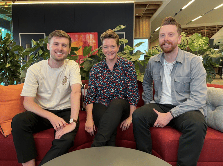 l-r: Sam Jepson, Hatty Hanna and Clayton Davis