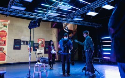 Virtual Production on indie film Why Worry, credit Dan Ellerhead
