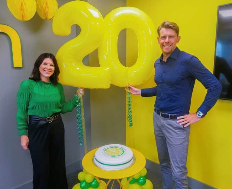 Lemons founders in party mood