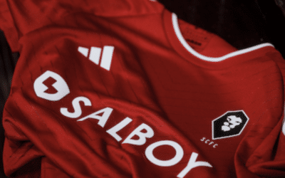 Salford City FC's 2023/24 home shirt