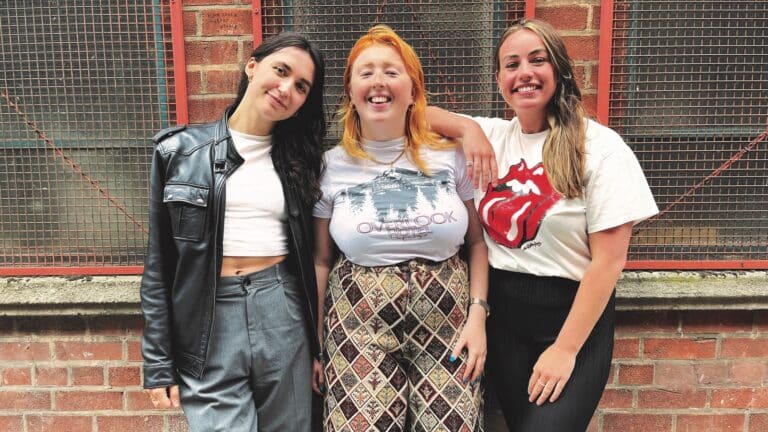 Studio North, From Left To Right Tanya Fox, Daisy Whalley, Lola Banks