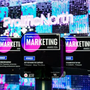 Sponsored table of 10 at the 2026 Prolific North Marketing Awards