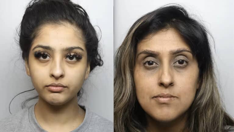 Mahek and Ansreen Bukhari, Leicestershire Police/TikTok