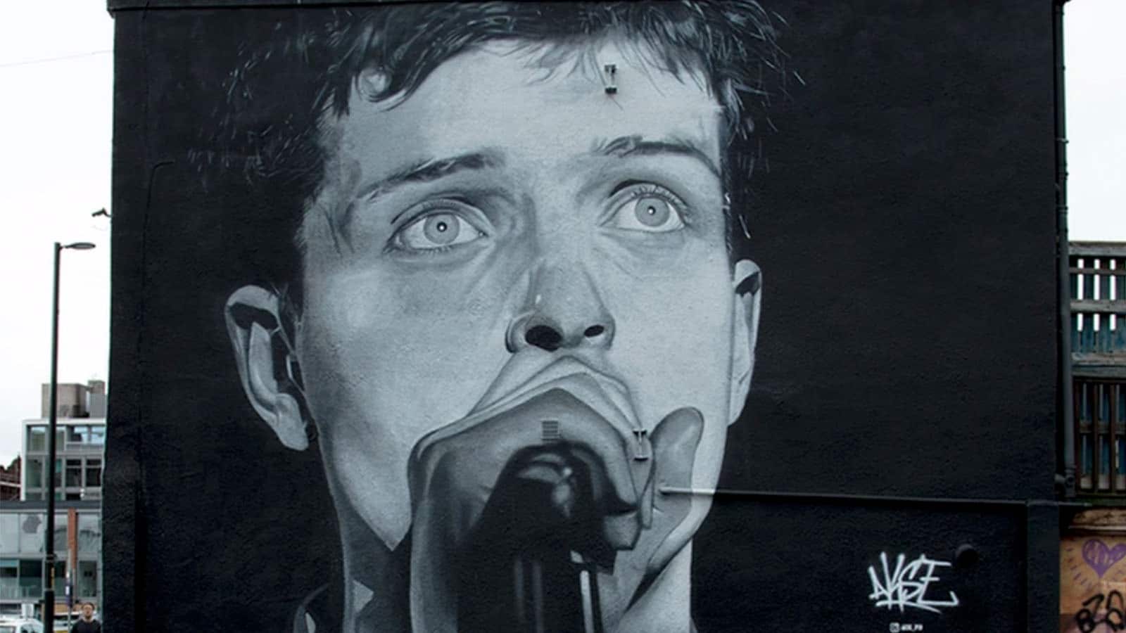 Ian Curtis mural heads to Star and Garter - Vimarsana News