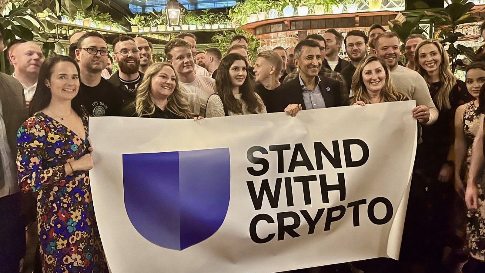 Coinbase, founders and MP attend Stand With Crypto UK launch in Manchester  - Prolific North