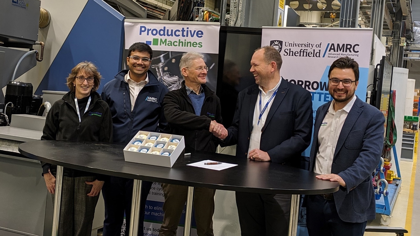 Productive Machines rejoins Sheffield Uni's Advanced Manufacturing