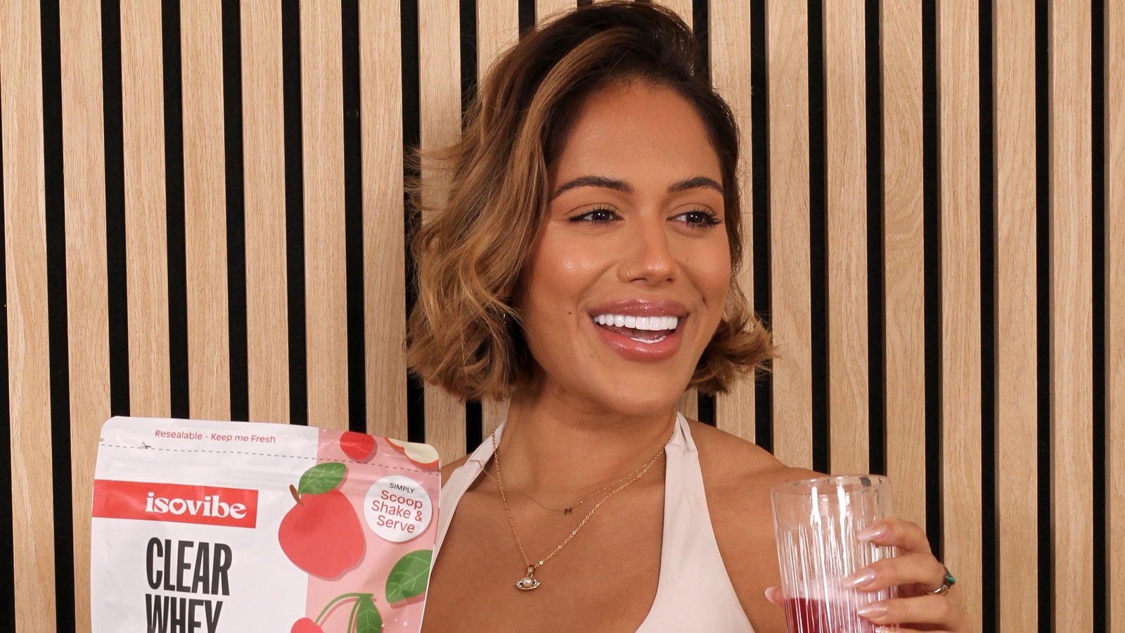 Love Island star signs on as face of Isovibe - Prolific North