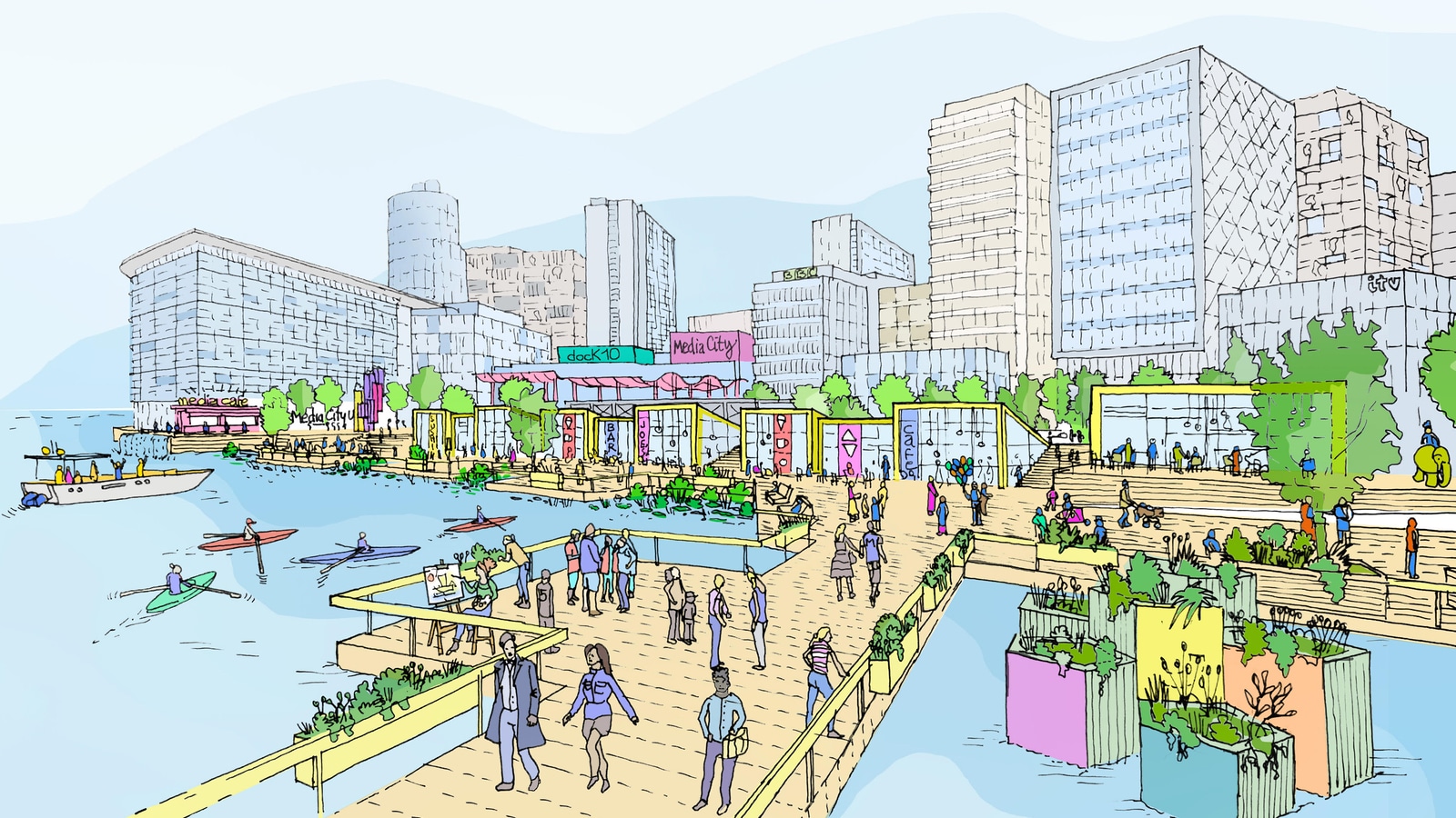 MediaCity regeneration plans approved - Prolific North - Vimarsana News