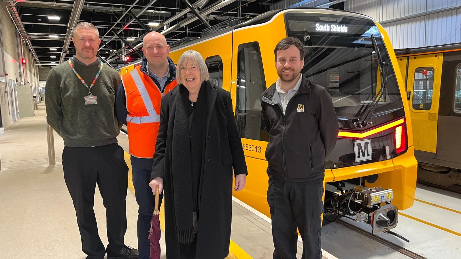 Graphic designer behind Tyne and Wear Metro branding makes first visit to see it in Newcastle – 44 years after network opened - Vimarsana News