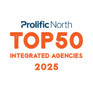 Top 50 Ingegrated Agencies 2025 Badge Transparent