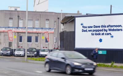 Alzheimer’s Society books every possible media site in Blackpool