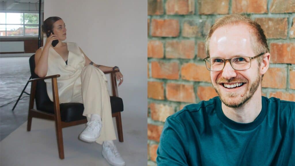L: Charlotte Geoghegan / R: Dan Mortimer