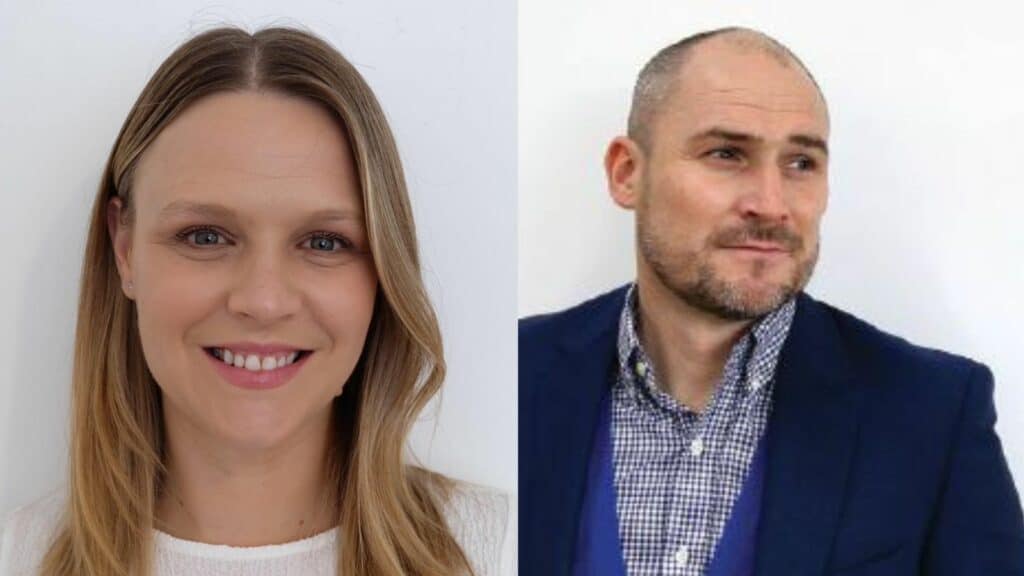 L: Angela Cameron / R: Antony Peart