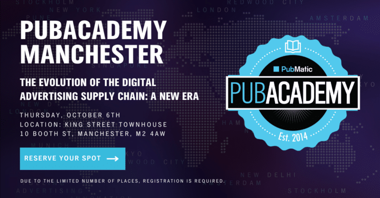 PubAcademy Manchester: The Evolution of the Digital Advertising Supply Chain