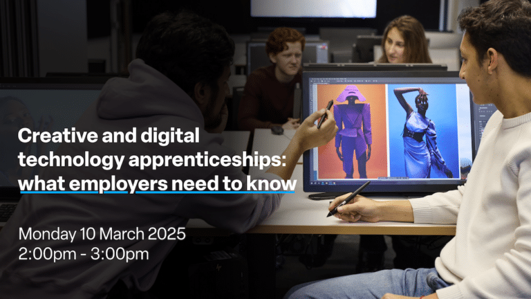 Creative and digital technology apprenticeships: what employers need to know