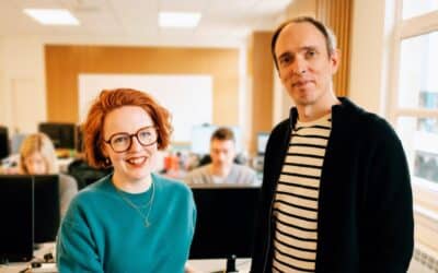 Rowan pictured left and Svein pictured right, co-MDs of Rationale.
