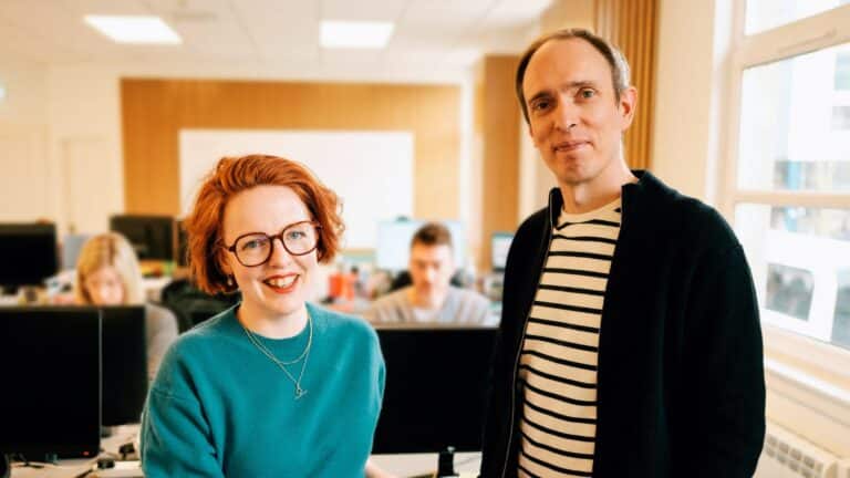 Rowan pictured left and Svein pictured right, co-MDs of Rationale.