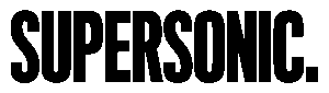 SUPERSONIC MASTER LOGOS BLACK