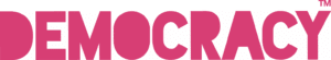 Democracy Logo Pink (3)