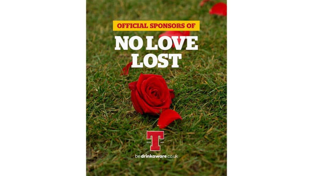Tennent’s sends red roses flying with Valentine’s message to England ...