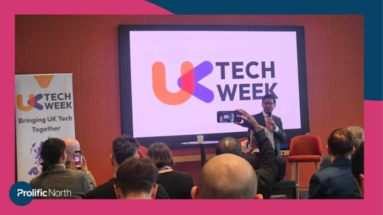 UK Tech Week launch in Manchester