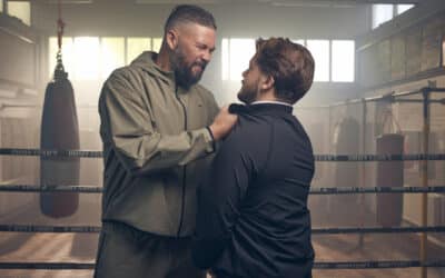 Image accompanying: Boxing champ Bellew joins Stomping Ground founder for new Fight Your Corner podcast