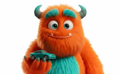 Image accompanying: Bumper move as Leasing.com creates “big and friendly” mascot