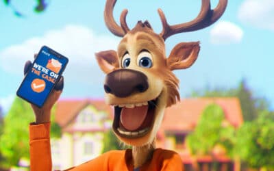 Image accompanying: Calm Down, Deer – it’s just a BTS look at the return of an iconic slogan, and no Michael Winner in sight