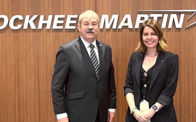 Image accompanying: Lockheed Martin signs space deal with North East Mayor