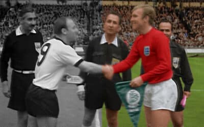 Image accompanying: Channel 4 and SunLife announce colourised World Cup ’66 Alzheimer’s fundraising replay