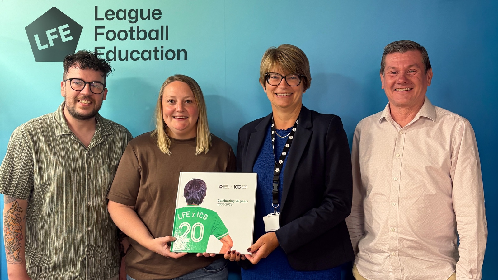 Lancashire agency marks 20 years with Jude Bellingham and John Stones' education charity