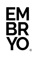 Embryo® Logo White