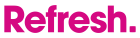 RefreshPR Logo PinkOnTransparent 01